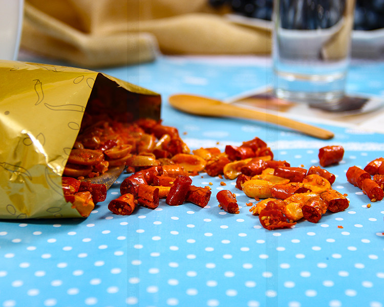 黄飞红 香脆椒298g/袋 麻辣香脆 黄飞鸿香脆椒 金装