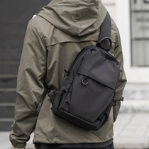 Hong Kong Duty-free Mens Chest Bag Single Shoulder Slanted Satchel multifunction Chauffling Diagonal Backpacks Trendy Postman Bag Men Bag