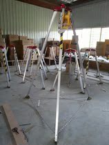 Fire and rescue tripod combined aluminum alloy tripod bracket portable limited space operation wellhead exploration