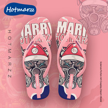 hotmarzz black ma 2022 lady new slippers casual non-slip outside wearing herringbone tug seaside clip slippers