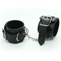 SM alternative toys female torture toys sex toys handcuffs leather material bundled adult products