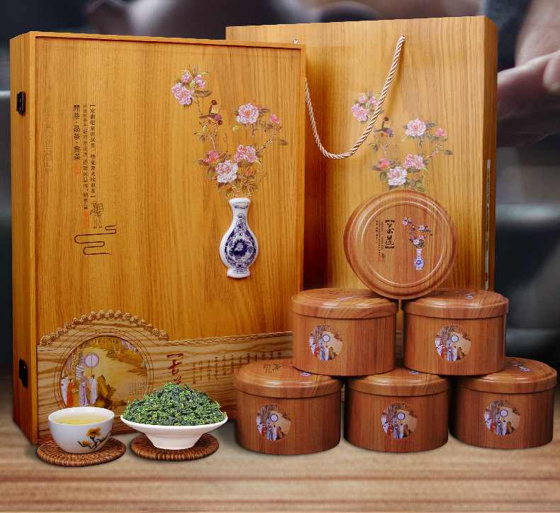 新茶安溪铁观音茶叶浓香型过年送礼年货 礼盒装散装乌龙茶小包装