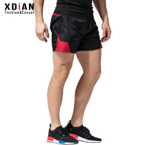 men's running shorts sports fitness casual quick-drying three-point men's training marathon summer