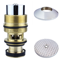 Flush valve accessories hand press spool concealed foot step on spool large and small toilet flush valve decorative cover foot pedal