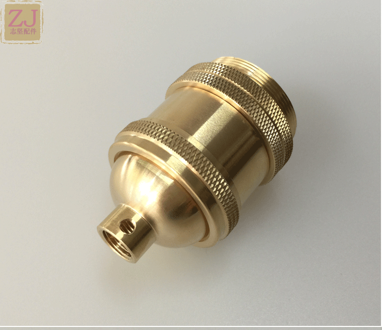 铜灯头美规e27纯铜灯头爱迪生复古美式台吊灯专用灯饰灯具配件diy