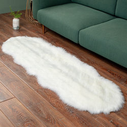 Imitation wool carpet sofa cushion bedroom bedside blanket