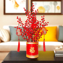 2022 Fu Character Bonsai Pendulum Pieces New Year Living-room TV Cabinet Furnishing Opening Big Gijo Relocation New Residence Joycelebrating Happiness