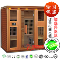 Korean steaming biological spectrum energy house family detoxification Bianstone tourmaline tourmaline sweat steaming room physiotherapy fort wood