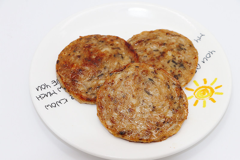 整箱千般就梅菜肉饼中餐速食冷冻香煎料理食材1.8kg约36片*6包