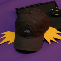 SHARK Sa carved wild solid color relaxation embroidery baseball cap casual outdoor sports cotton sun hat original