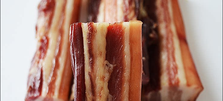 新货日晒土猪咸肉纯手工自制腊味腌肉 500g-武汉忆美味洪山菜薹