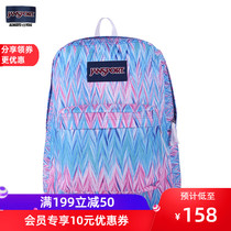 JanSport Jasper backpack female college student school bag personality printing womens shoulder bag male T501 color