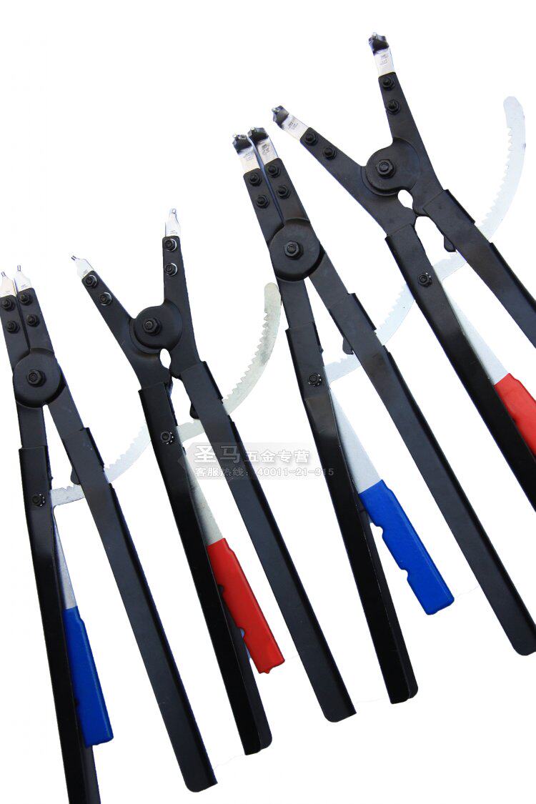 【圣马五金】重型挡圈钳 轴挡 孔挡卡簧钳 卡环钳子 20寸套装