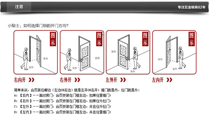 室内门锁体锁芯卧室门锁心小50双舌锁体门锁舌配件把手锁舌头