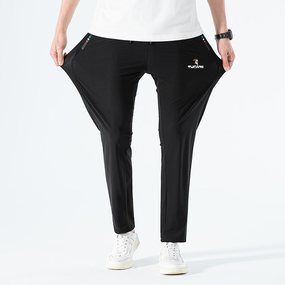 Woodpecker Ice Silk Quick-Drying Pants Men's Summer Thin Casual Pants Loose Pants Large Size Sport Pants Straight Pants
Woodpecker Ice Silk Quick-Drying Pants Men's Summer Thin Casual Pants Loose Pants Large Size Sport Pants Straight Pants