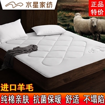 Mercury home textile wool mattress bed mattress cotton thickened moisture-proof winter single double antibacterial warm pad quilt