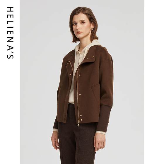 The same new wool off-shoulder short wool coat short coat top for women
The same new wool off-shoulder short wool coat short coat top for women