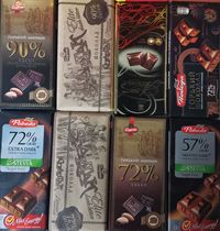 Russian dark chocolate high cocoa set 760g 8 flavors 58 yuan and 745g 8 flavors 58 yuan