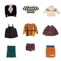 Ins explosions children's sweater pullover boy knitted sweater girl sweater overskirt girl's new style