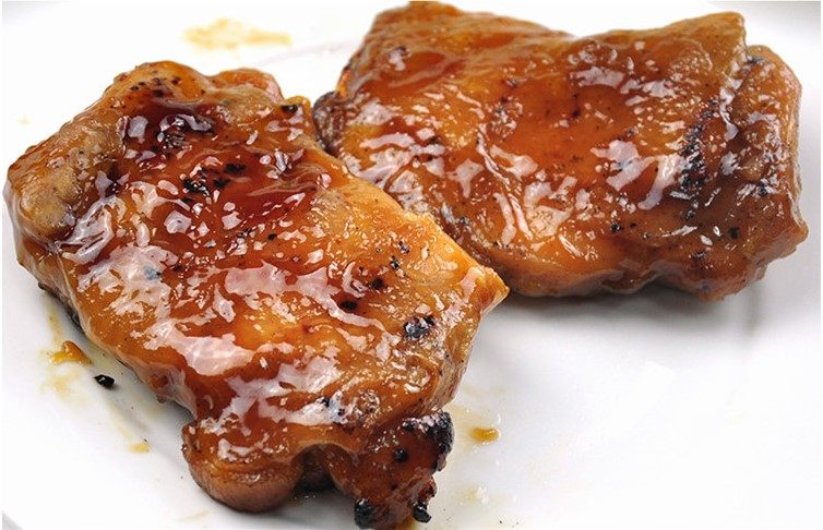 中粮日式照烧鸡腿排1kg10个 冷冻半成品