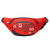 Sports outdoor pockets mens and womens multi-function mobile phone messenger chest bag large-capacity business cashier collection canvas bag