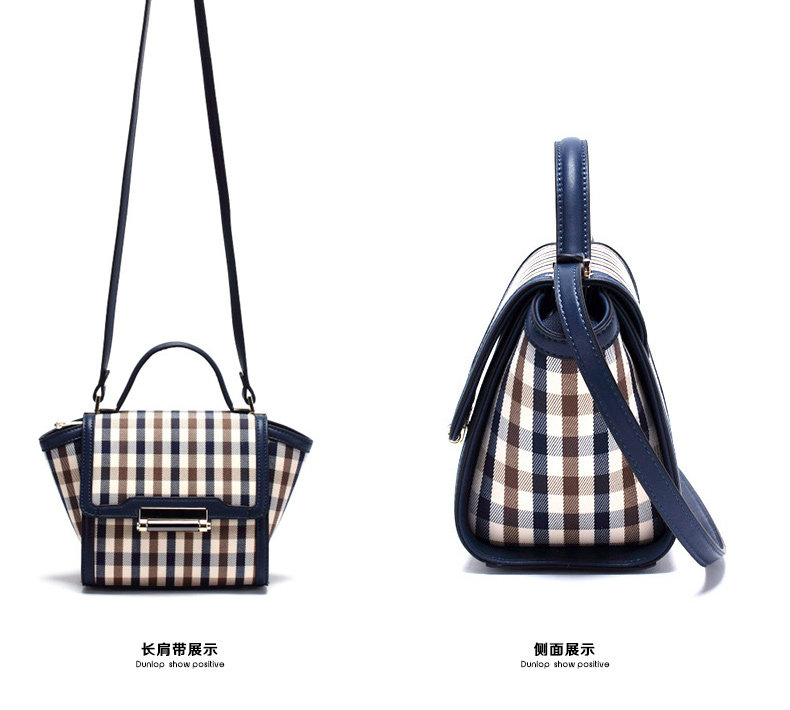 dunlop邓禄普时尚女包2017秋冬翅膀包手提单肩斜挎包迷你小包包