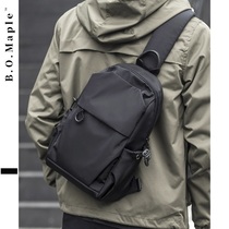 BOMaple Mens Breastpack 2021 New Brand Cross-Body Bag Tide Brand Shoulder Bag Waterproof iPad Flatbuck