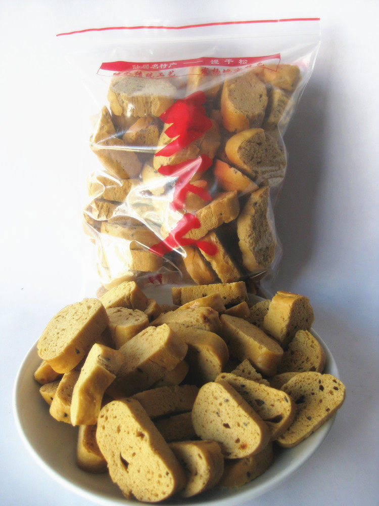 乡下人馒头干6袋/仙居馒头干/馒干松/养胃/台州土特产/江浙沪包邮