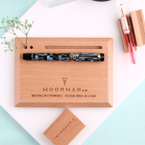 Pure Handmade Retro Solid Wood Pen Holder Pen Holder Luxurious Pen Sign Pen Wooden Pen Holder Gift Pen Holder