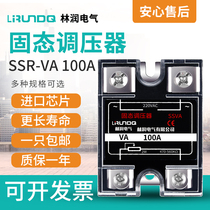 Linrun solid state voltage regulator 220V100A Imported chip components SSVA 100A SSR-1 100VA