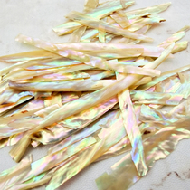 Nail manicure tablets Japanese white shells manicure color shells ultra-thin shell manicure jewelry Net red model