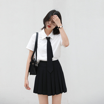 CHICVEN Oriental Fantasy chic Korean casual solid color small lapel short sleeve shirt womens shirt summer