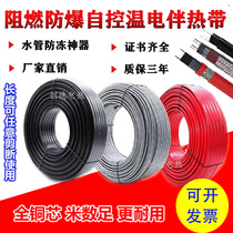 Self-controlled heating tropical solar pipe antifreeze electric heating line industrial fire water pipe insulation thawing 220V