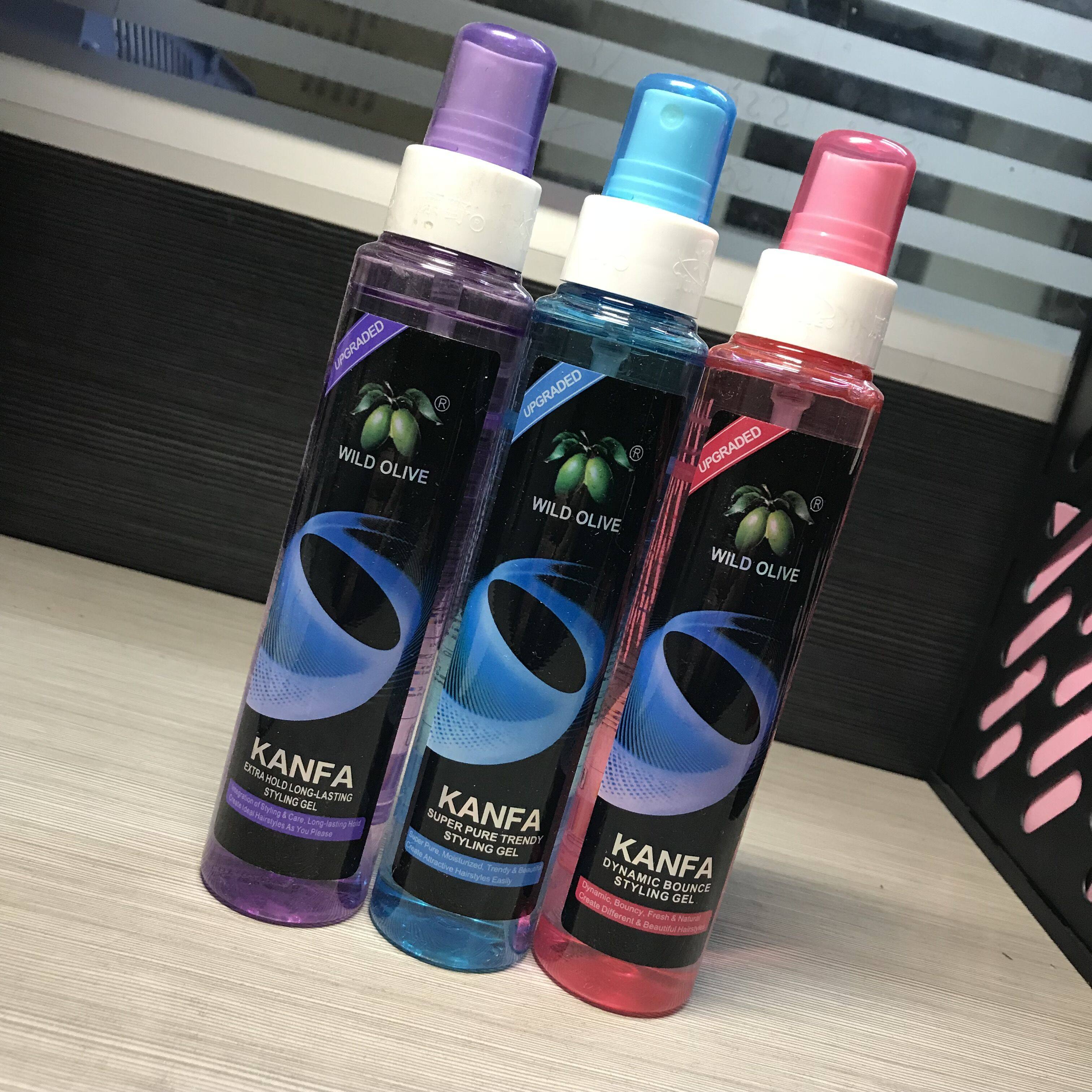 原野发胶特硬定型水发胶干胶蓬松造型喷雾啫喱水男女发蜡180ml