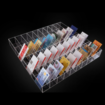 Hotel room card box acrylic crystal plate business card membership card bank card ID card storage display box