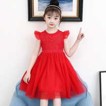3 Summer 4 girls dress 5 Red 6 children princess dress 7 lace 8 white skirt 10th birthday dress Foreign