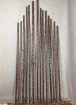 (Long stick area 1)Wutai Mountain Xiaosun Family Tai chi stick Martial arts stick Solid wood whip rod six pairs of articulated wood