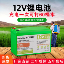 12v lithium battery Agricultural sprayer 18650 power large-capacity audio battery stall battery rechargeable battery
