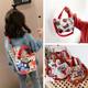 Children's Bags Boys and Girls Korean Style Fashion Shoulder Bag Versatile Cartoon Canvas Bag Beautiful Burst Casual Hand Bag Children's Bags Boys and Girls Korean Style Fashion Shoulder Bag Versatile Cartoon Canvas Bag Beautiful Burst Casual Hand Bag
