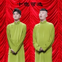 Comedy coat Zhang Yunlei with Deyun Club performance costumes large size men and womens long shirts Chinese robes