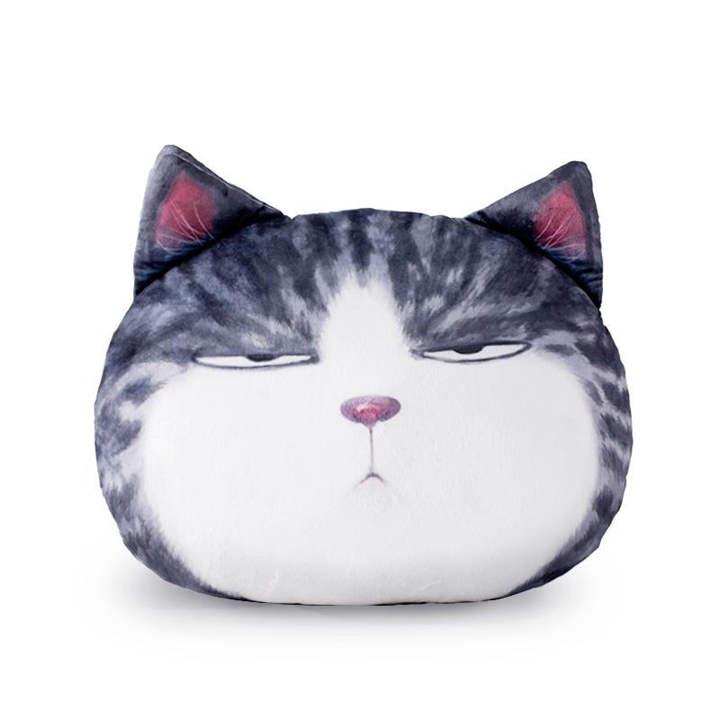 吾皇万睡动漫公仔靠垫办公室腰靠猫咪玩偶抱枕