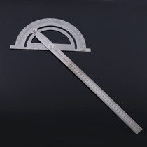 180 degree adjustable semicircular indexing gauge Stainless steel angle ruler protractor Universal angle ruler angle ruler