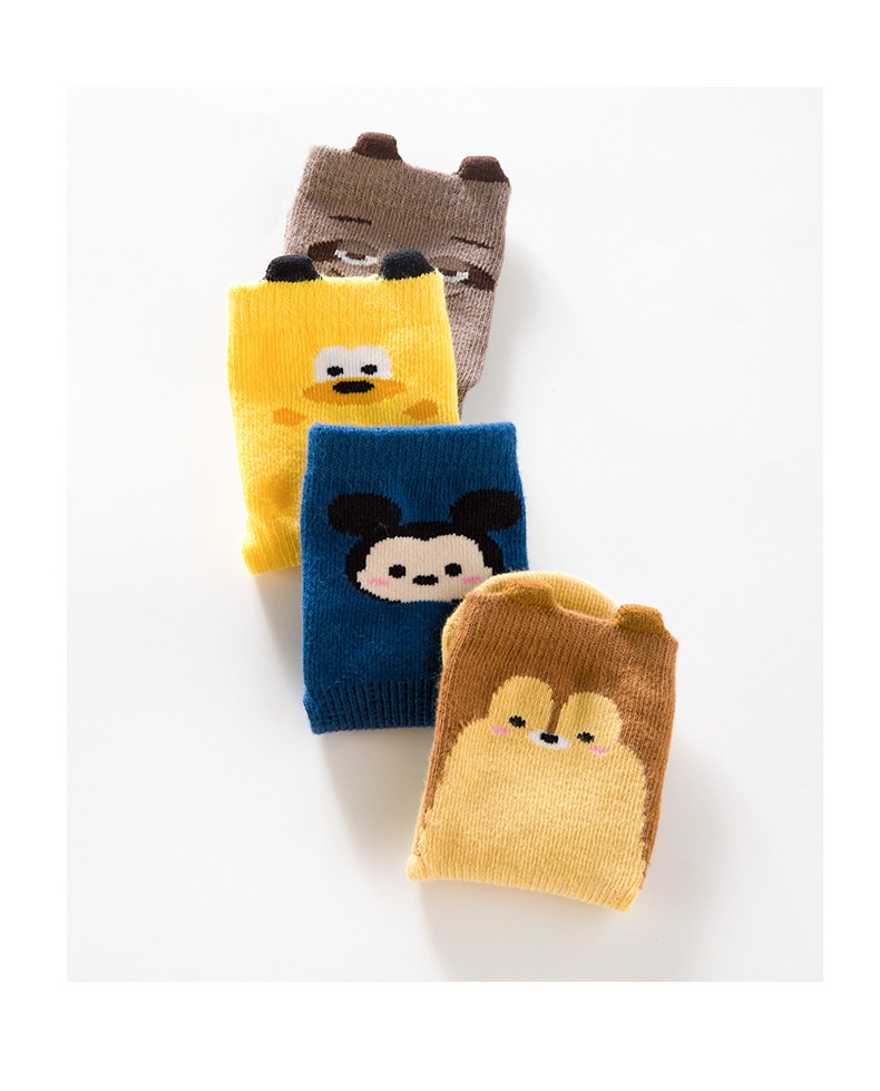 棉小童婴儿春秋中筒01岁23薄款幼儿袜子宝宝卡通a类筒袜