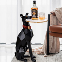 Modern minimalist living room geometric dog tray floor large ornaments home decorations creative storage rack new home gifts