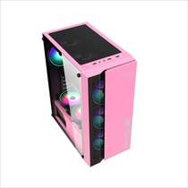 富士康守望者 脸谱台式机电脑DIY全侧透玻璃游戏水冷ATX背线机箱