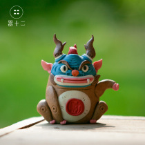 The twelve Sea Yasha cute small ornaments car car ins cure desktop Cartoon creative incense gift