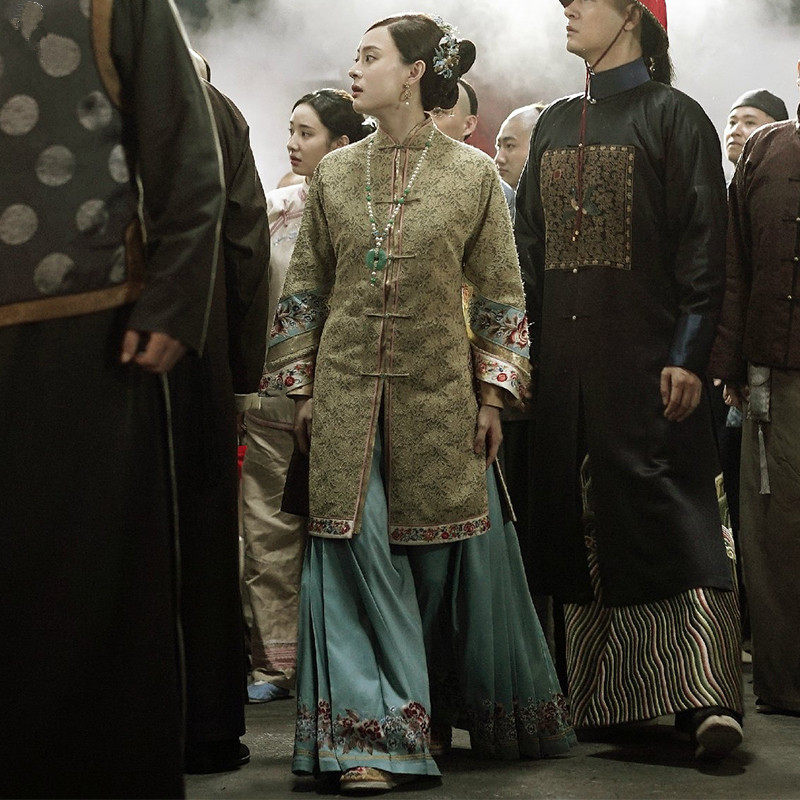 那年花开月正圆孙俪古装周莹同款民国少奶奶秀禾服演出服