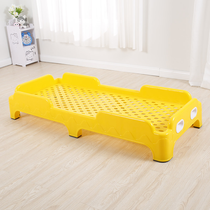 幼儿园专用床叠叠床全塑料床小床睡床