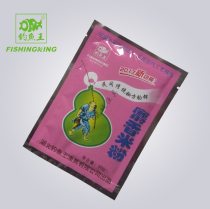 Fishing King Musk rice noodles black pit leisure competitive bait additive small medicine sticky powder fishing bait 30g