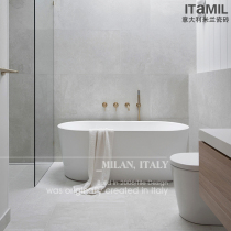 Minimalist Aesthetics Waijing Toilet Micro Cement Tile Gray Large Plate Floor Tiles 600x1200 Plain Wall Tiles